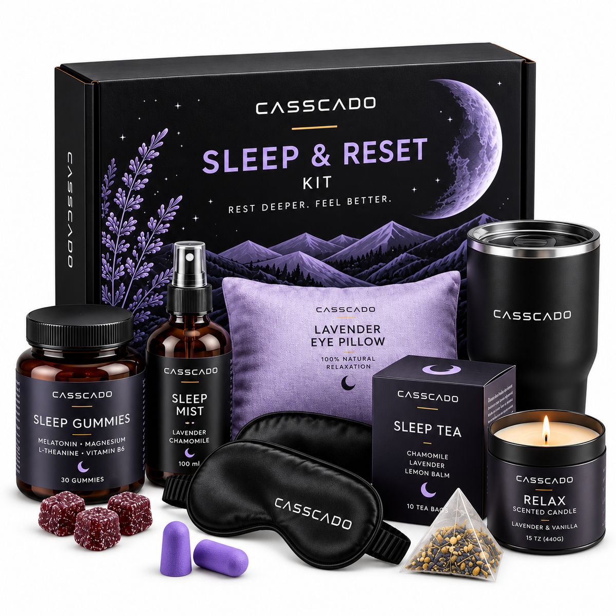Sleep & Reset Kit – Nighttime Essentials Set